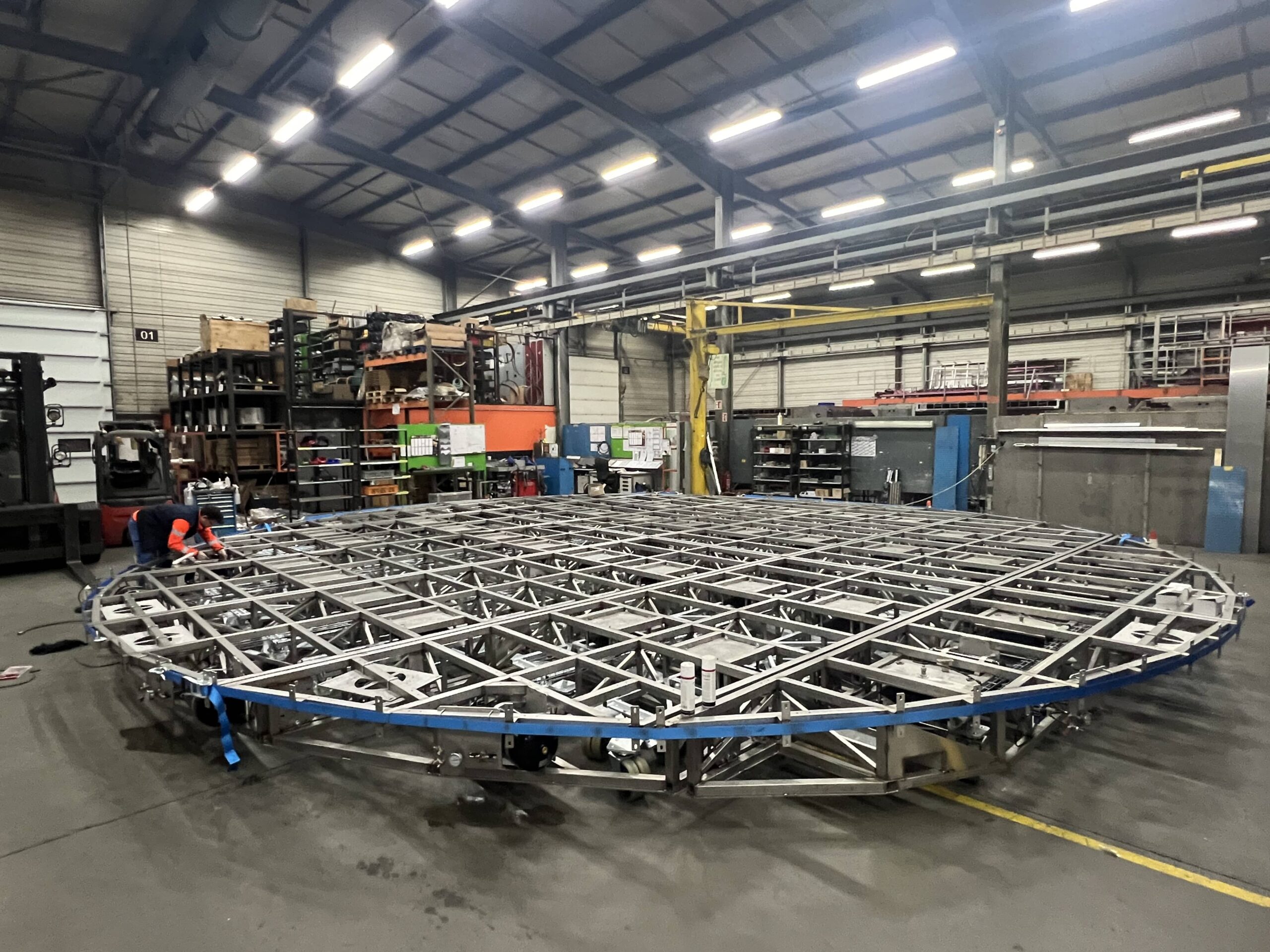  Structure métallique pour scène mobile LED 